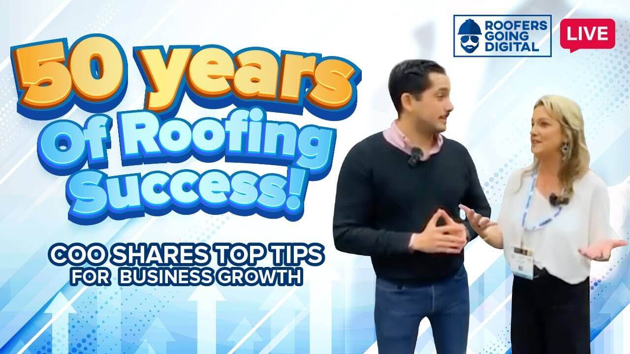 50 Years of Roofing Success! Jeanne Curtis shares top tips for Growth!